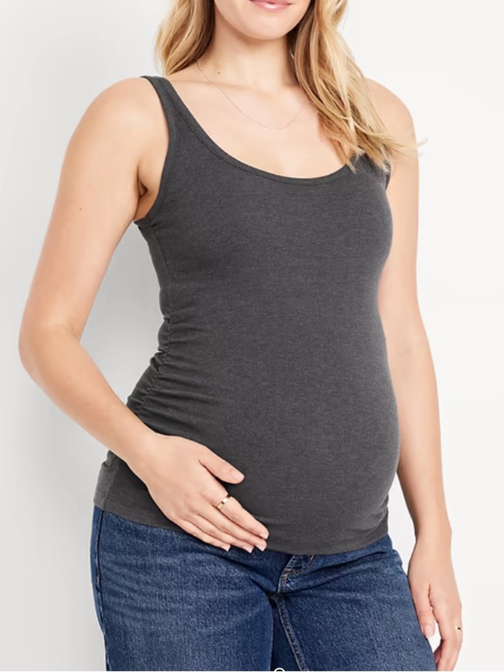 Old Navy Maternity First-Layer Rib-Knit Tank Top